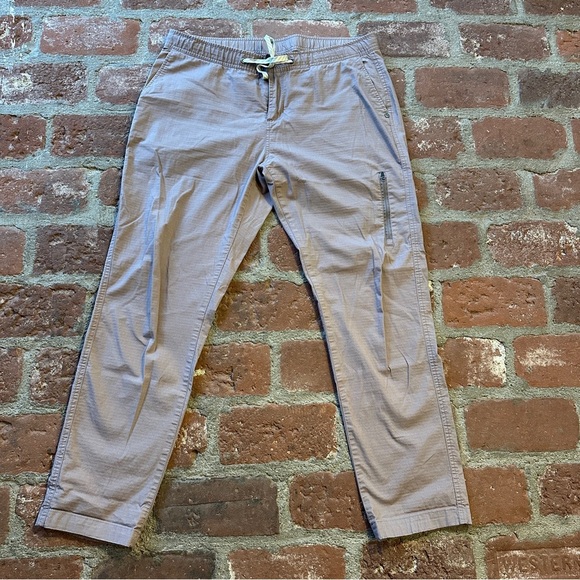 Vuori Women Ripstop Light Terracota Active Pants Size XL Drawstring and Zipper - Picture 1 of 13